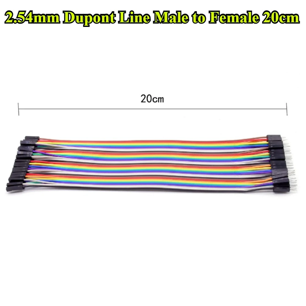 2,54mm Dupont-Kabel 20CM 40-Pin Stecker auf Stecker + Stecker – Bild 3