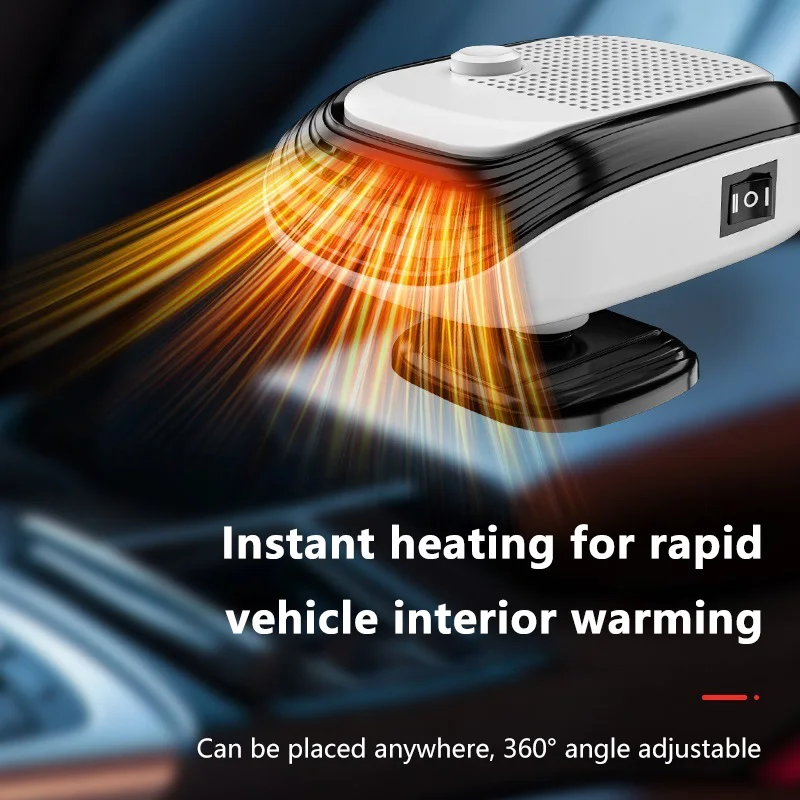 12V/24V Winter-Autoheizlüfter 360 ° Schnelle Heizung durch Rotation – Bild 4