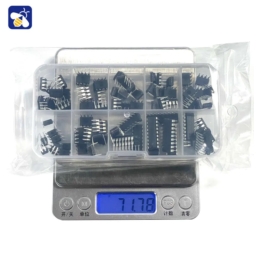 10 Arten 85 Stück Spezifikationen IC NE555 LM324 integrierter – Bild 6