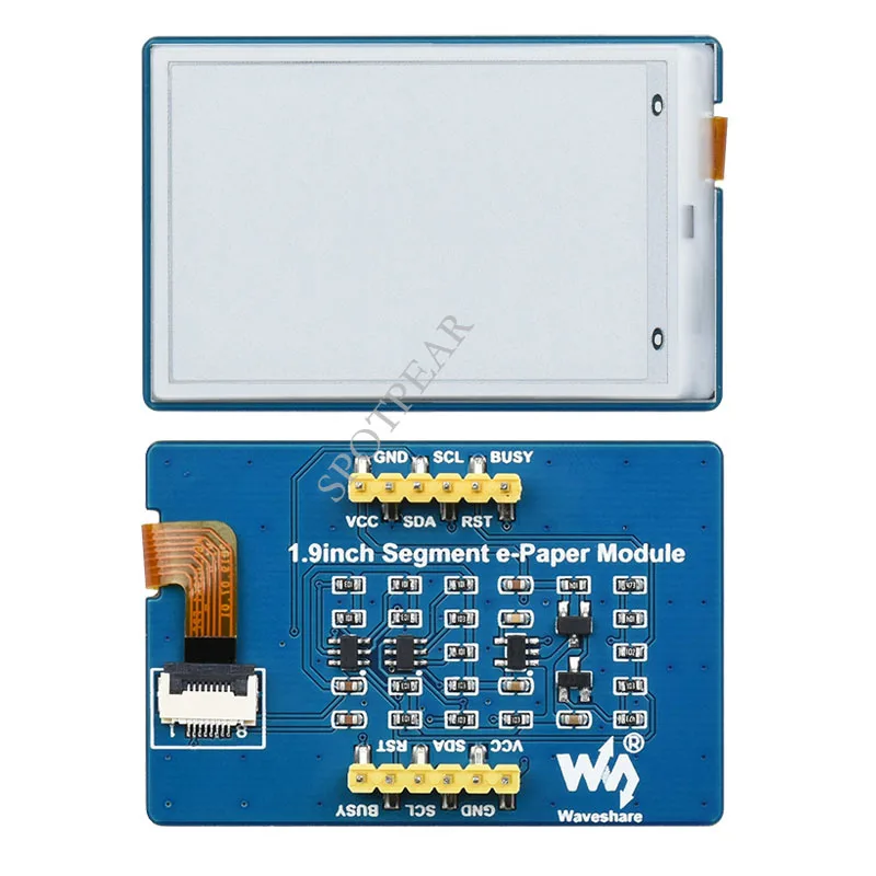 1,9 zoll Segment e-Papier e-Ink-Display Modul SPI Bildschirm – Bild 3