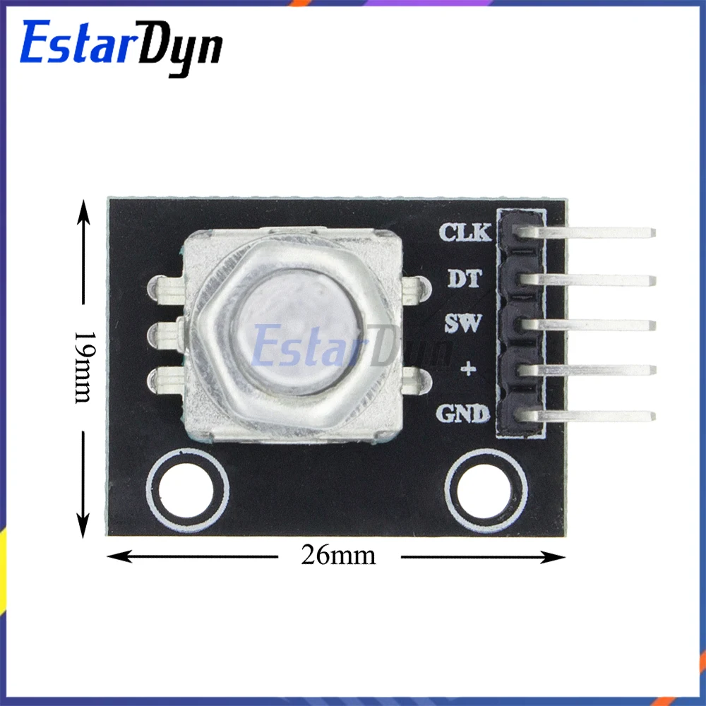 KY-040 Drehgebermodul 360-Grad-Potentiometer mit digitalem (2 Stück) – Bild 4