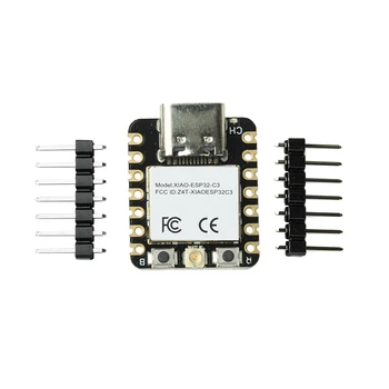 Seeed Studio Xiao ESP32-C3 Entwicklungsboard, energiesparendes WiFi-Bluetooth-Dual-Mode-RISC-V-MCU-Board