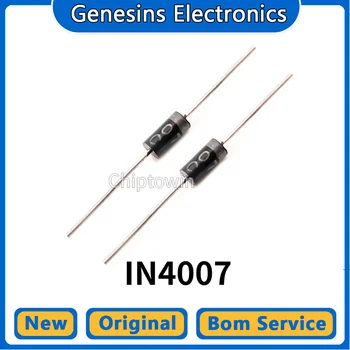 MIC 1N4007 IN4007 In-line-Gleichrichterdiode DO-41 1A/1200V WN7