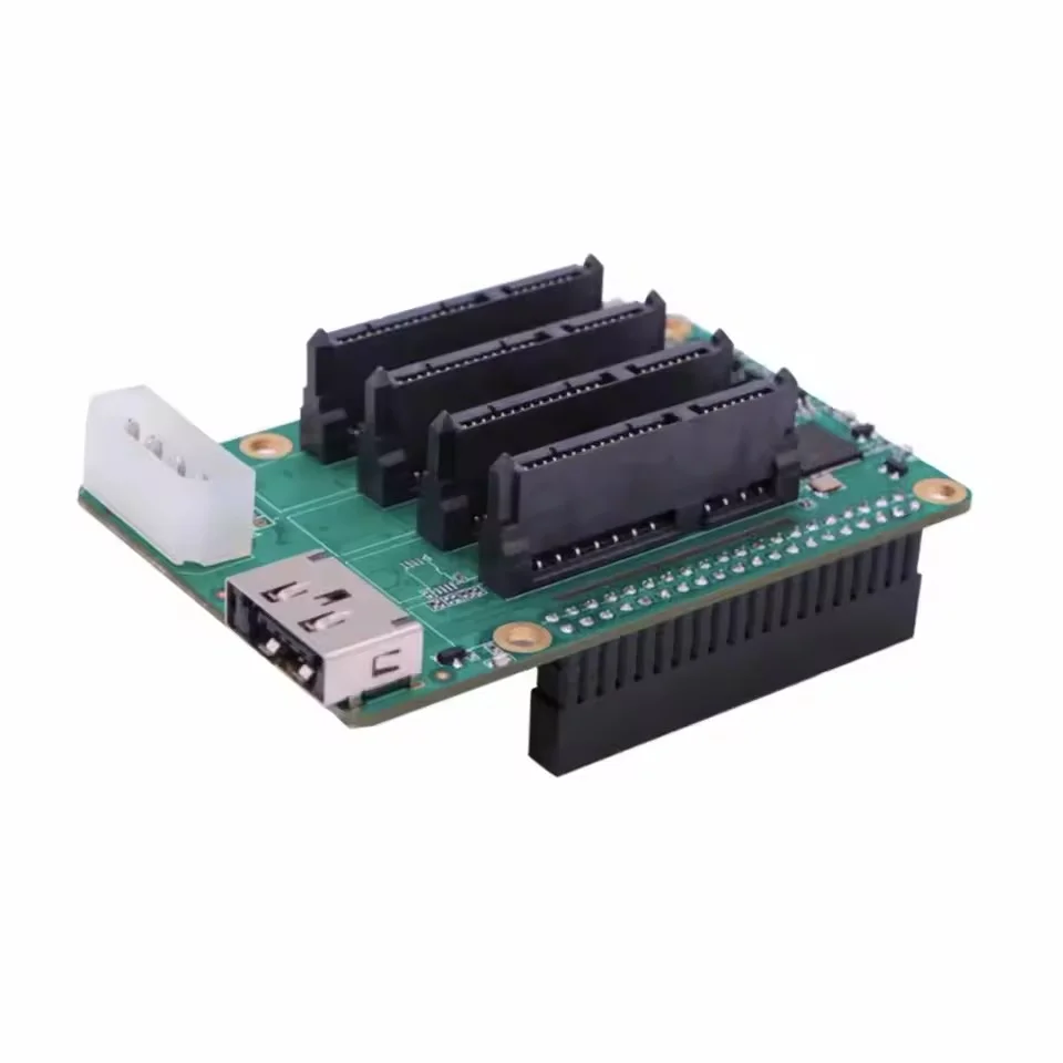 Raspberry Pi 5 Penta SATA HAT Erweiterungsboard – Bild 3