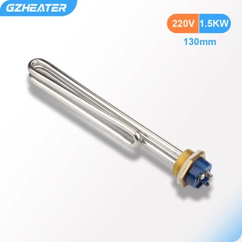1,5 kW 220 V Elektrisches Heizelement mit DN25 1,0" Flansch, Rohr-Tauchwasserheizung für Schraubwiderstand