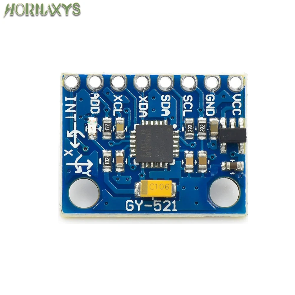 GY-521 MPU-6050 MPU6050 Modul 3-Achsen-Analog-Gyroskopsensoren – Bild 4