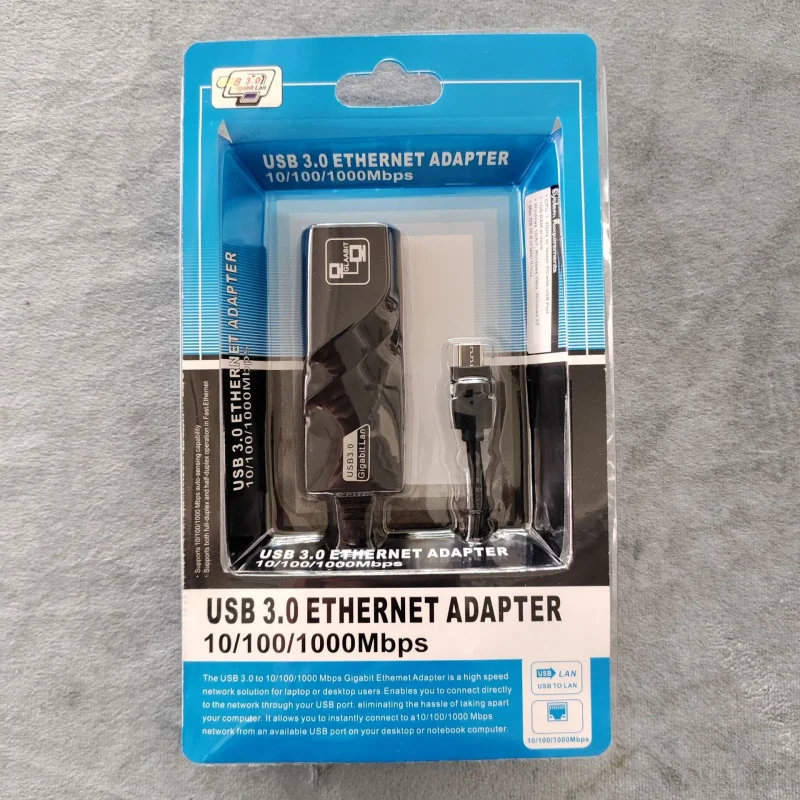 USB 3.0 zu RJ45 Ethernet-Adapter, 100Mbps Kabelgebundener – Bild 4