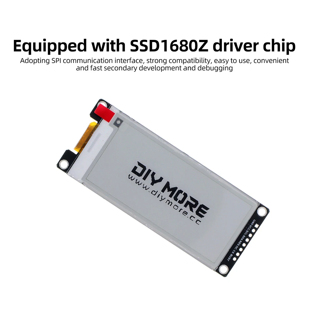 2,9-Zoll-E-Ink-Display DC 2,2-3,7 V SSD1680Z-Chip – Bild 3