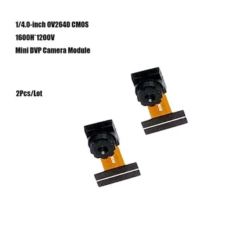 OV2640 DVP-Schnittstelle Kameramodul für ESP32-CAM 2 Millionen Pixel FF 68 Grad 24PIN 0,5 mm (2 Stück)