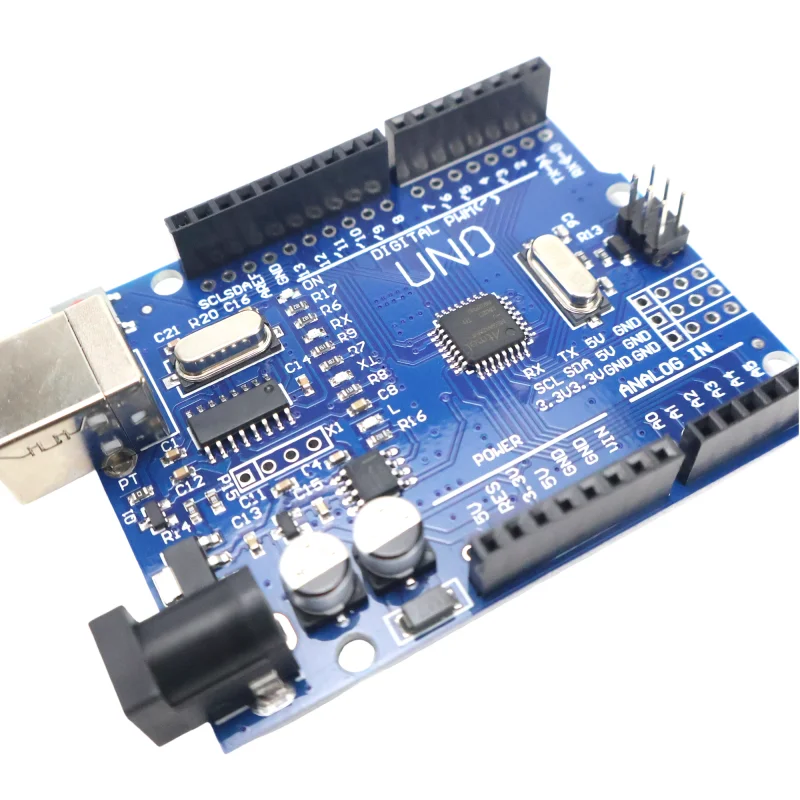 UNO R3 Entwicklungsboard ATmega328P mit USB-Kabel, kompatibel – Bild 3