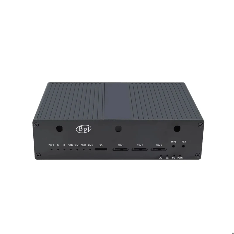 Banana Pi BPI-R4 Aluminiumgehäuse Metallgehäuse Optionales – Bild 4