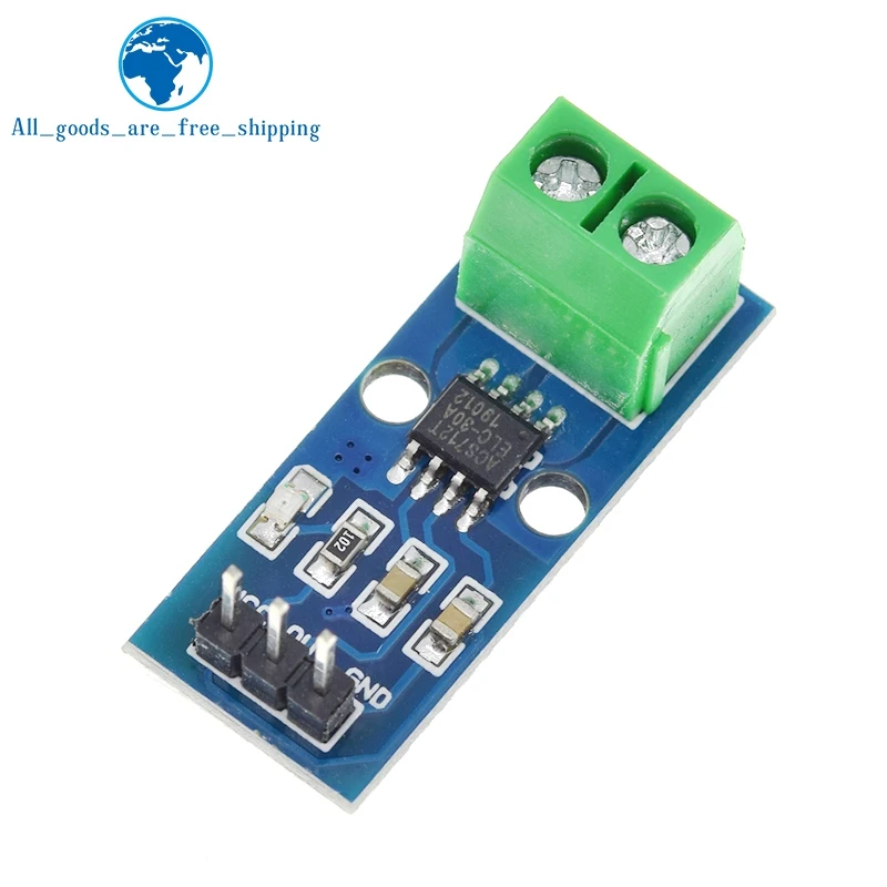 ACS712 5A 20A 30A Range Hall Strom Sensoren Modul ACS712 Modul – Bild 3