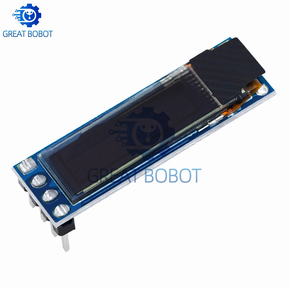 0,69-Zoll-OLED-Anzeigemodul (96 x 16, weiß) - SSD1306 - Aktives LCD – Bild 2