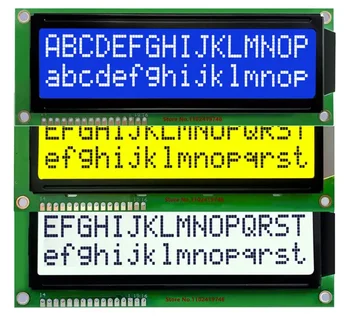 Lcd1602 1602a Modul grauer/blauer/grüner Bildschirm lcd iic/i2c 16x2 kyrillische russische englische Zeichen