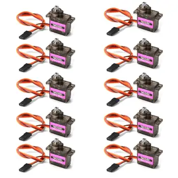 MG90S Servo 1/4/10 Stück Metallgetriebe Digital 9g Servo für RC Hubschrauber Flugzeug Boot Auto RC Roboter