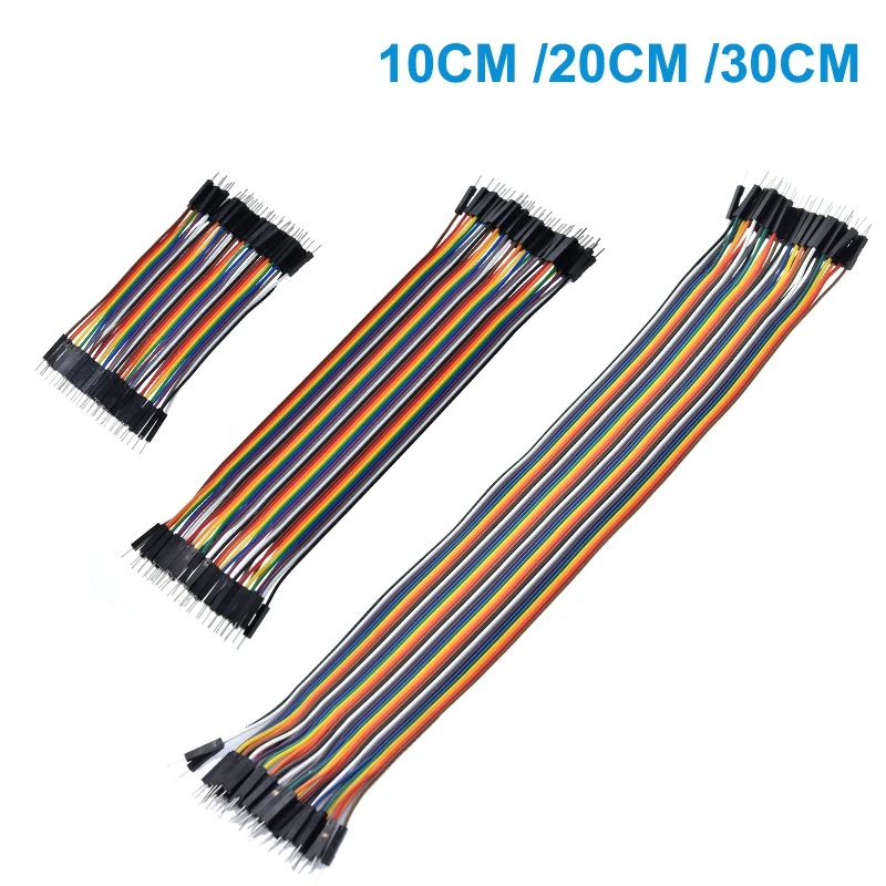 40PIN Kabel Dupont Linie 10 cm 20 cm 30 cm Stecker auf Stecker Buchse – Bild 3