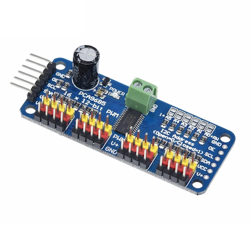 16-Kanal-12-Bit-PWM-Servotreiber - I2C-Schnittstelle - PCA9685 – Bild 6
