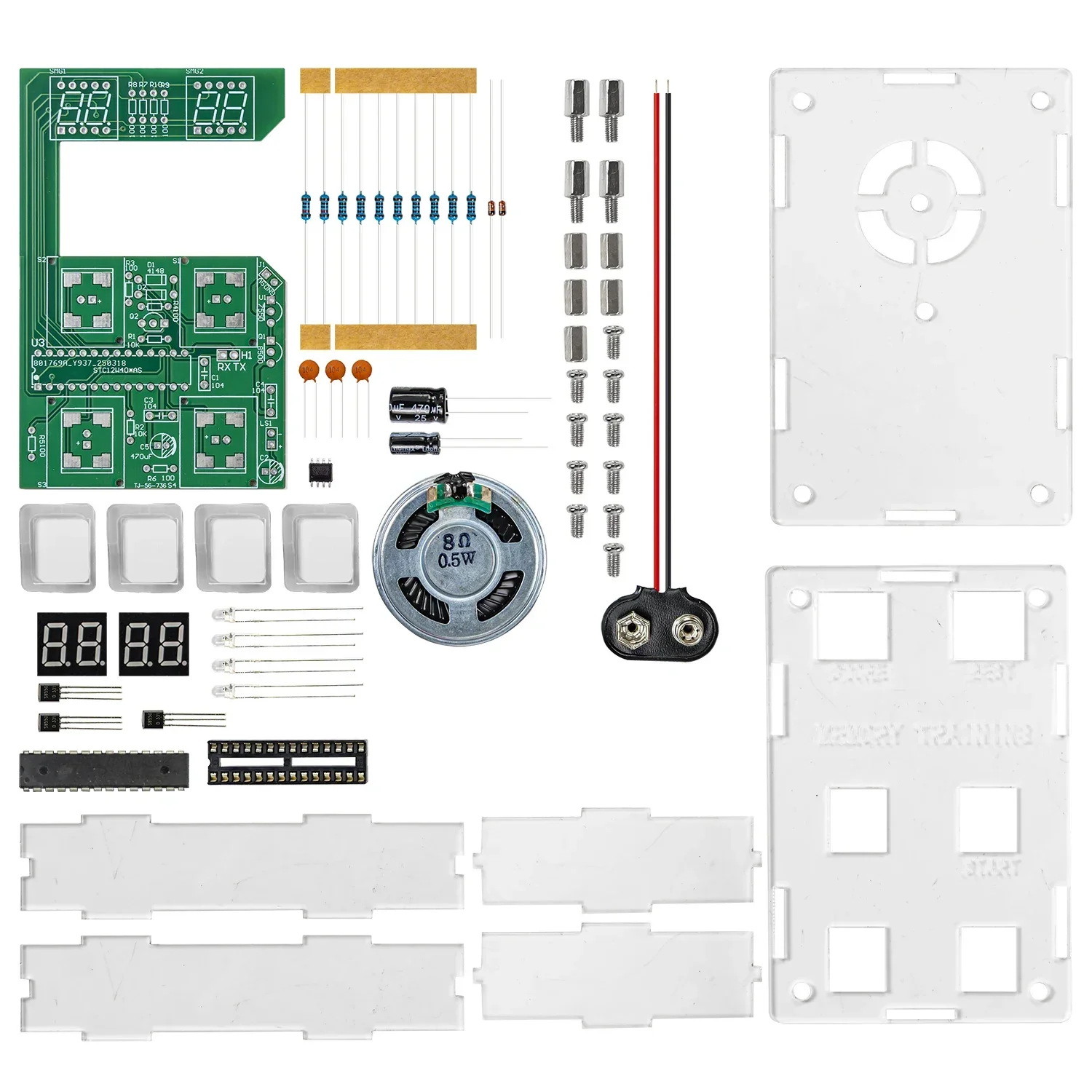 DIY Speicher Training Spielkonsole Elektronische Löten Kit Spaß Unterricht Praktische Ausbildung Übungen