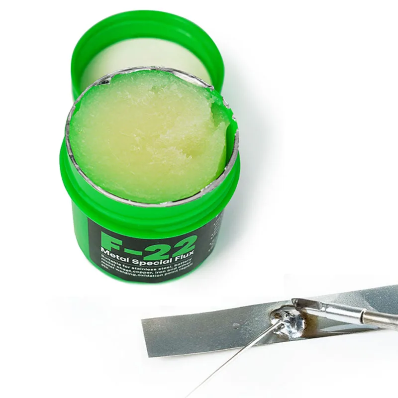 50 g Lötflussmittel für Edelstahl/Nickel/Kupfer Lötflussmittel CPU IC BGA Oxidation Punktschweißen Batterie
