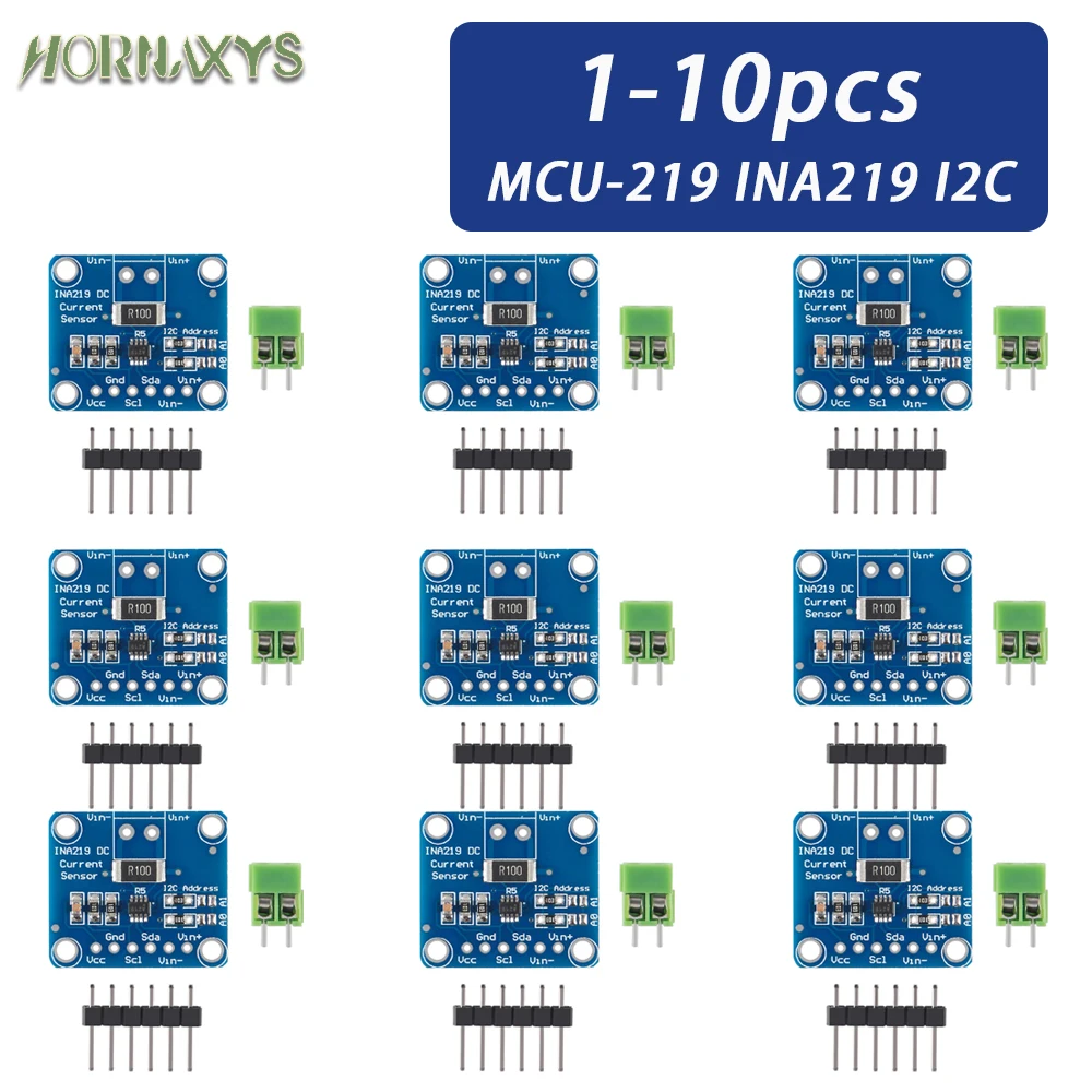 MCU-219 INA219 I2C-Anschluss Driftfreier Bidirektionaler Stromversorgungsüberwachungssensor Modul MCU INA 219