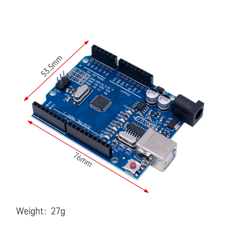 WAVGAT 1-10PCS UNO R3 CH340G MEGA328PB Chip UNO R3 with USB CABLE – Bild 2