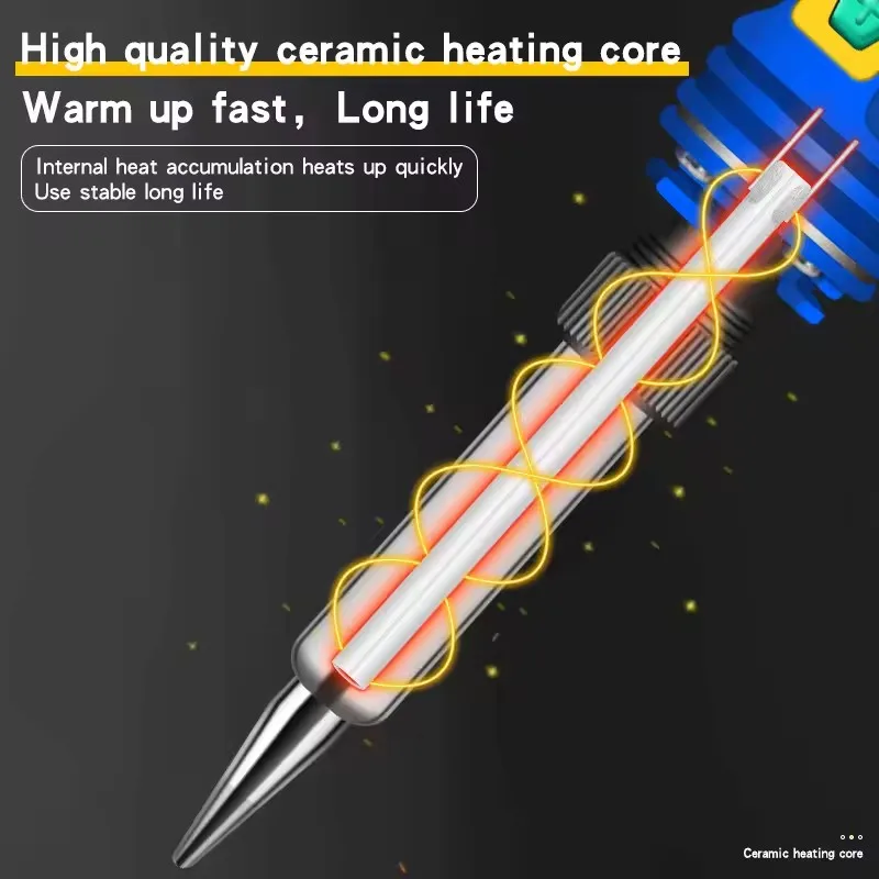 100-200W Hochleistungs-Lötkolben 220V mit einstellbarer Temperatur – Bild 4