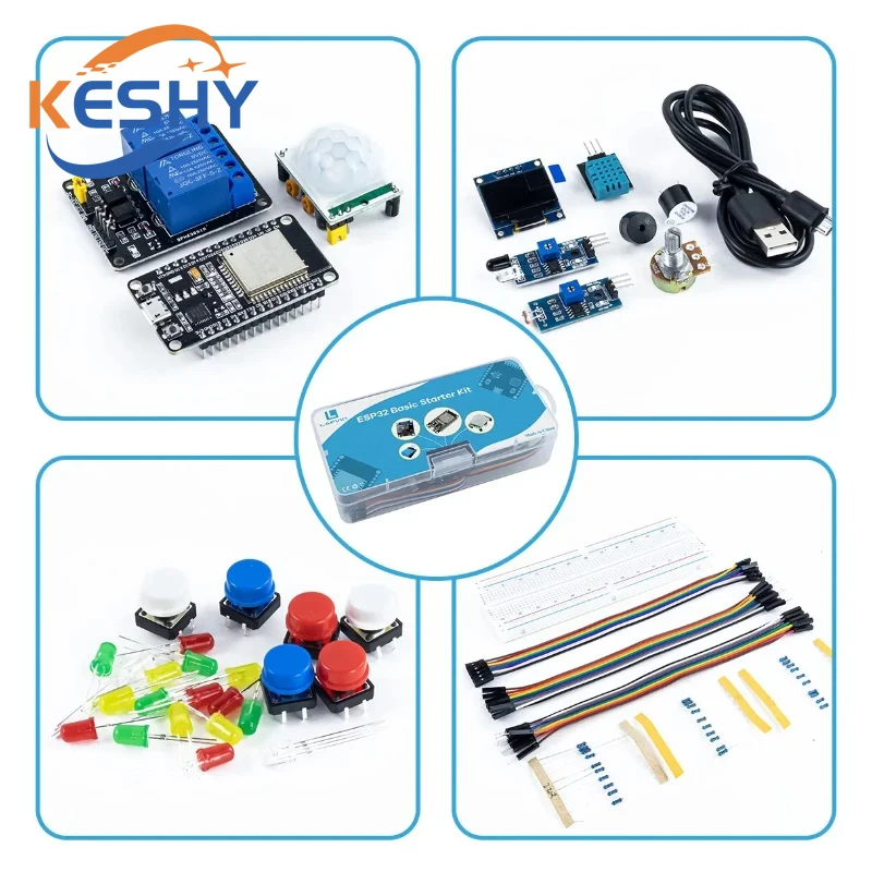 Basic Starter Kit für ESP32 ESP-32S WIFI Development Board für Arduino – Bild 5