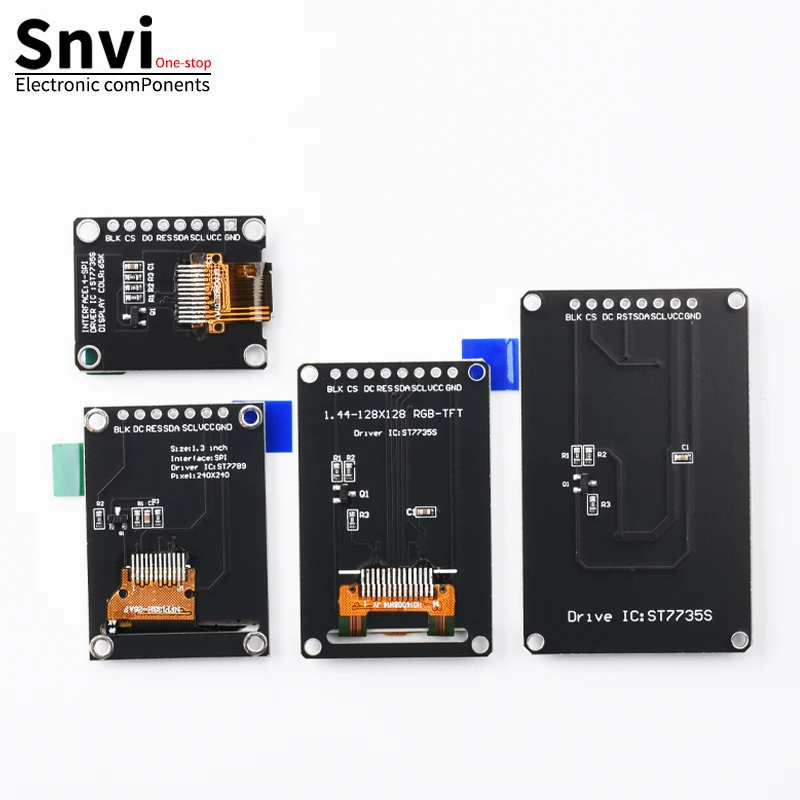 Snvi TFT IPS LCD Display Modul 0,96/1,3/1,44/1,8 Zoll 7P SPI – Bild 4