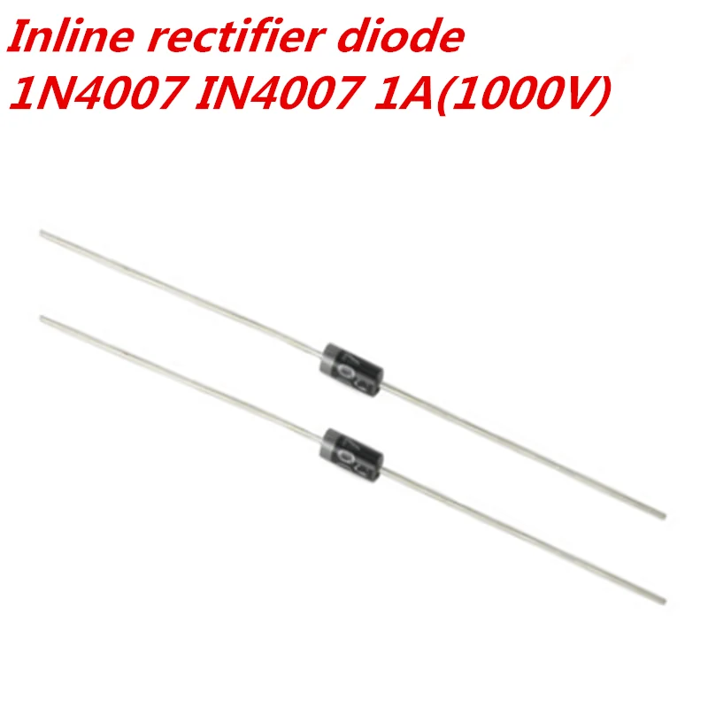 1 n4007 4007 Gleich richter diode 1a 1000V do-41 in4007 1 (100 Stück) – Bild 2