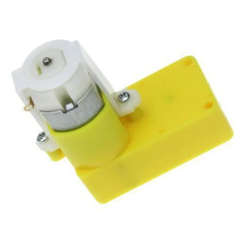 DC-Getriebemotor mit 3-6 V, TT-Motor, DC-Mikrogetriebemotor (L-förmiger/biegbarer Typ), geeignet