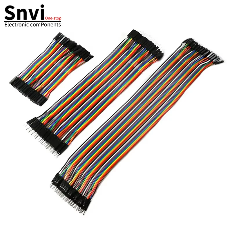 40-Pin Dupont Jumper-Kabel-Set 10cm 20cm 30cm 40cm Stecker zu Stecker – Bild 4