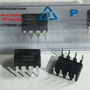 ATTINY85-20PU TINY85 DIP-8 8-Bit-Mikrocontroller-Chip (5 Stück)