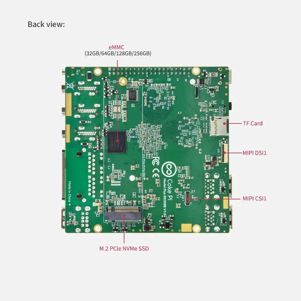 Orange Pi 5 Plus 16 GB/8 GB/4 GB LPDDR4/4x RK3588 8-Core 64-Bit 2,5 G – Bild 5
