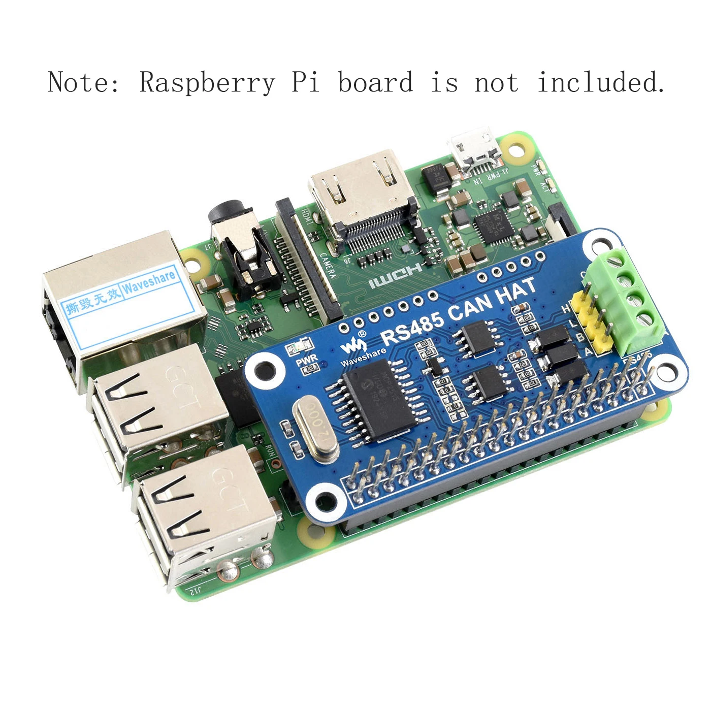 Rs485 kann Bus modul Hut für Raspi Raspberry Pi Zero 2 w Pi5 – Bild 5