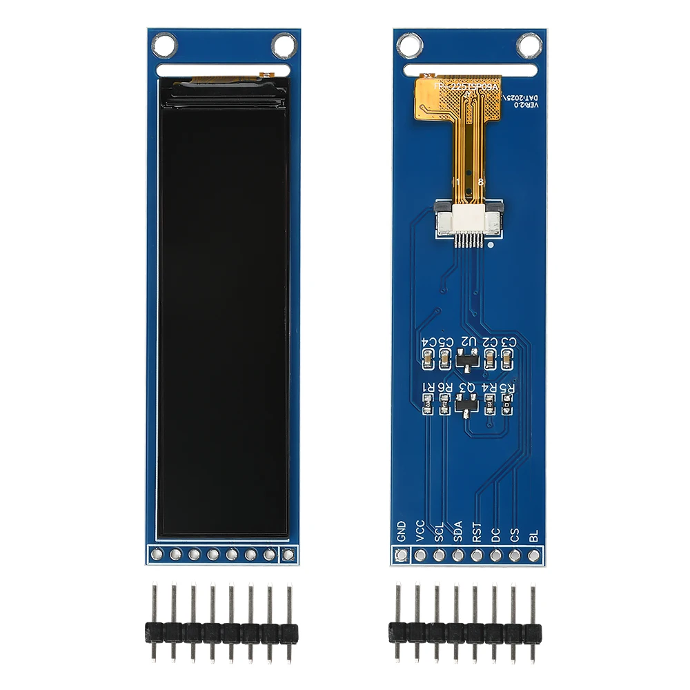 2,25 Zoll TFT LCD ST7789 Display Modul 76*284 volle ansicht SPI Serial Port High-definition-Farbbildschirm