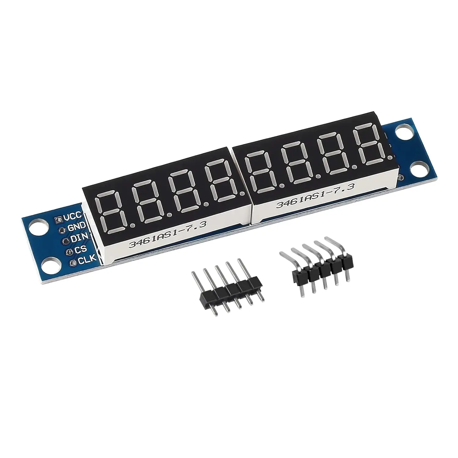 8-stelliges 7-Segment-MAX7219-Digitalsegmentmodul, sieben Abschnitte – Bild 4