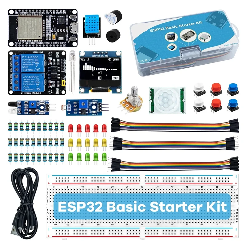Basis-Starter-Kit für ESP32 ESP-32S WIFI-Entwicklungsboard – Bild 5