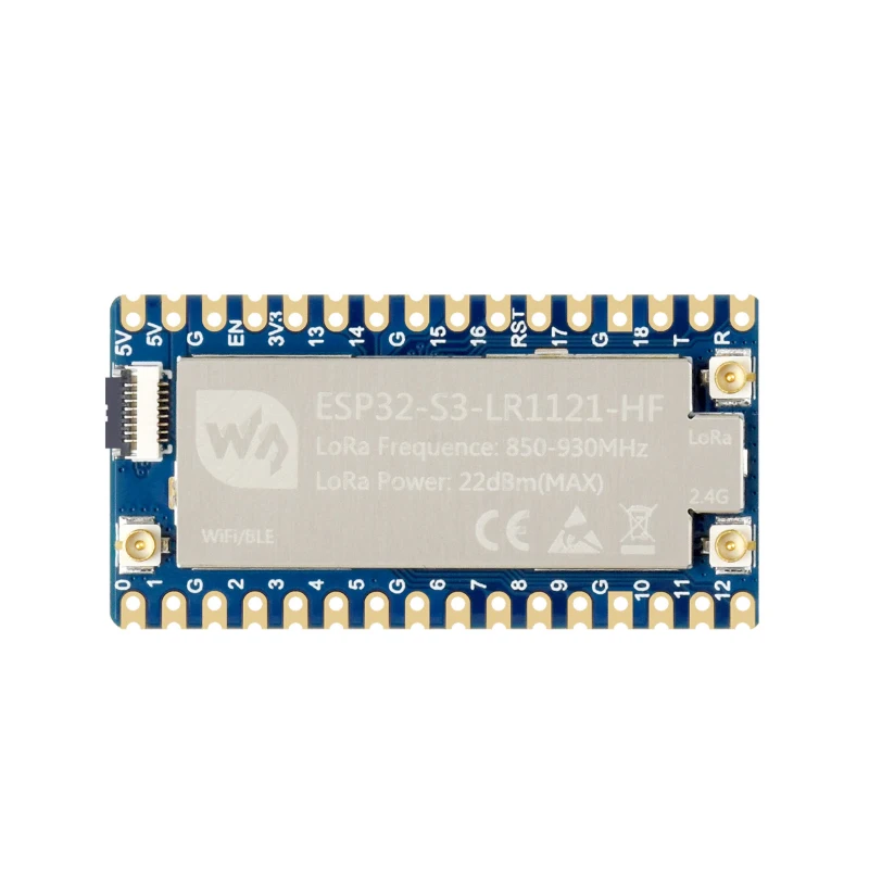 Waveshare ESP32-S3 LoRa Entwicklungsboard LR1121 RF-Chip der Dritten – Bild 5