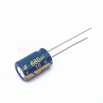 680μF 16V Aluminium-elektrolytkondensatoren 8x12mm 20% Tol. - Stabil und langlebig für den (10 Stück)
