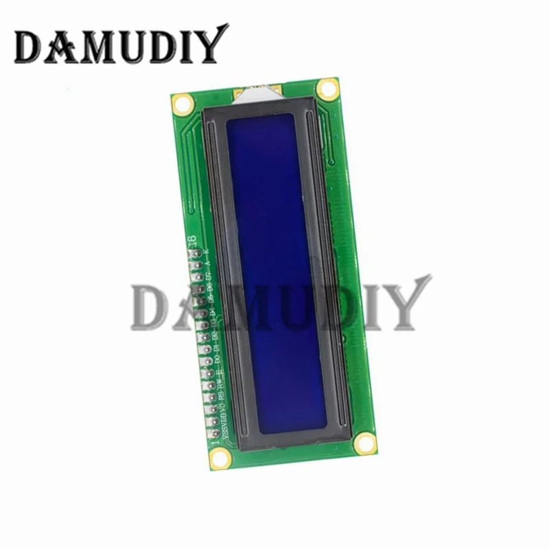 LCD1602+I2C Modul Blau/Gelb Grün Bildschirm 16x2 Zeichen LCD Display – Bild 5