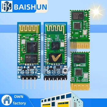 ‌ HC-05 HC-06 Bluetooth 2.0+EDR Serielles Modul mit 6-poligem/4-poligem Anti-Reverse-Schutz, automatische