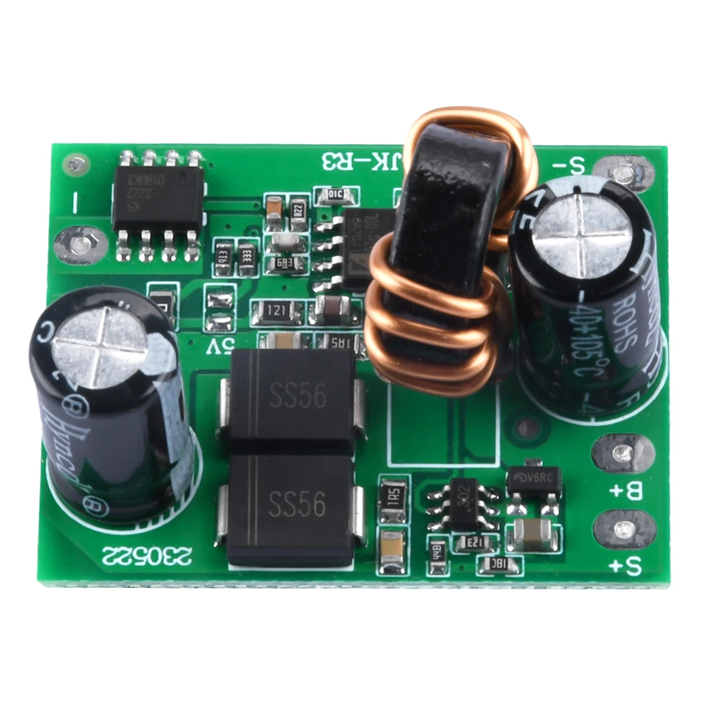 3,2 V/3,7 V bis 5V/12V Solar Boost Controller Board Lithium Batterie – Bild 3