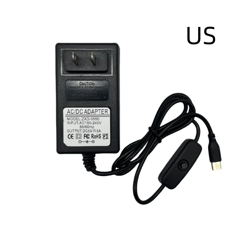 Orange Pi 5 Plus Netzteil 5V 5A Ladegerät 25W USB Typ C Netzteil EU US – Bild 5