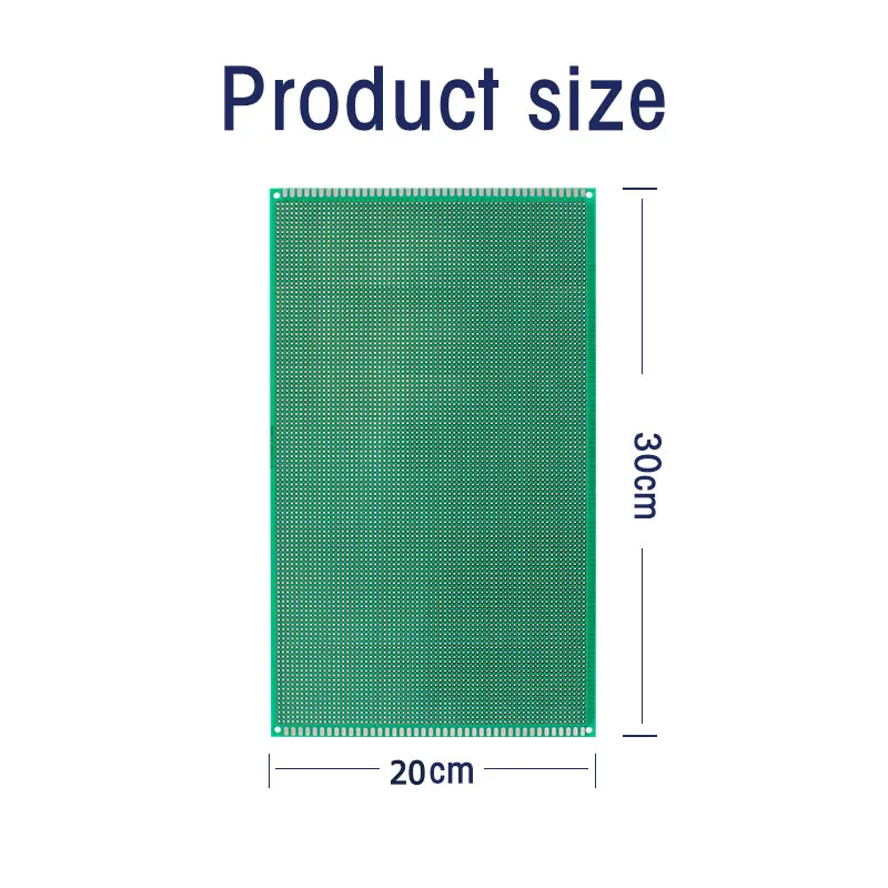 PCB Prototyp Board 15x20cm 20x30cm Einseitige Protoboard Grüne – Bild 3