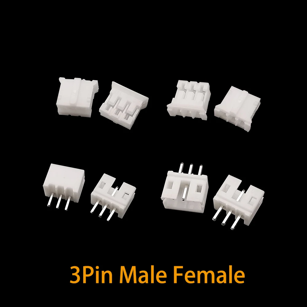 JST PH 2,0 2,0mm 2P 3P 4P 5Pin Stecker und Buchse Gehäuse (100 Stück) – Bild 3