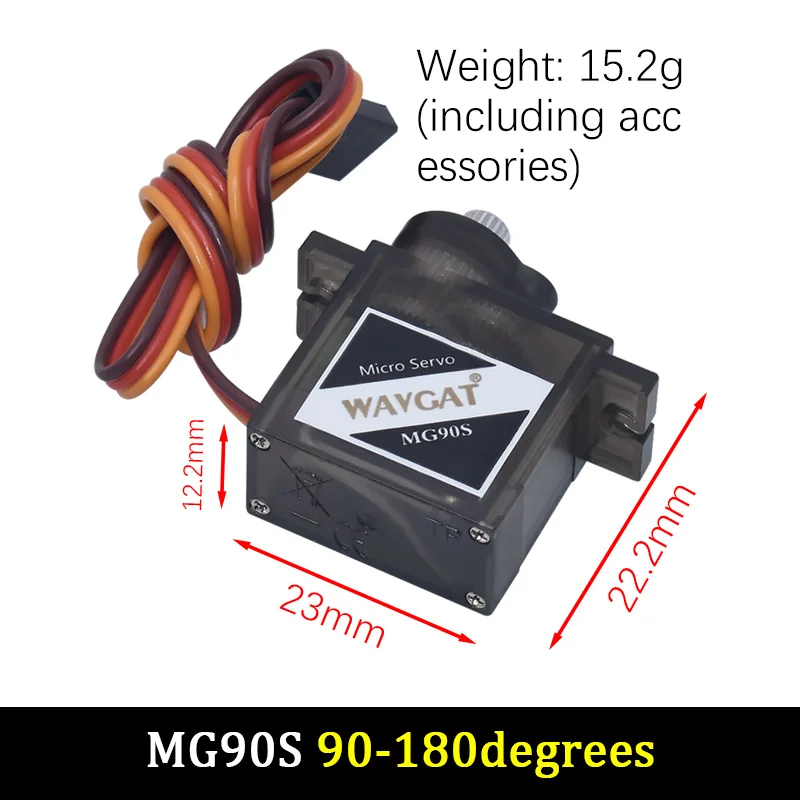G90 SG92R MG90S MG995 MG996 Servo Metall Getriebe für Modell Hubschrauber Boot Für Arduino UNO DIY Mechanische