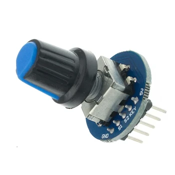 Drehgeber modul für die Entwicklung des Arduino-Ziegels ensors runde Audio-Dreh potentiometer knopf kappe ec11