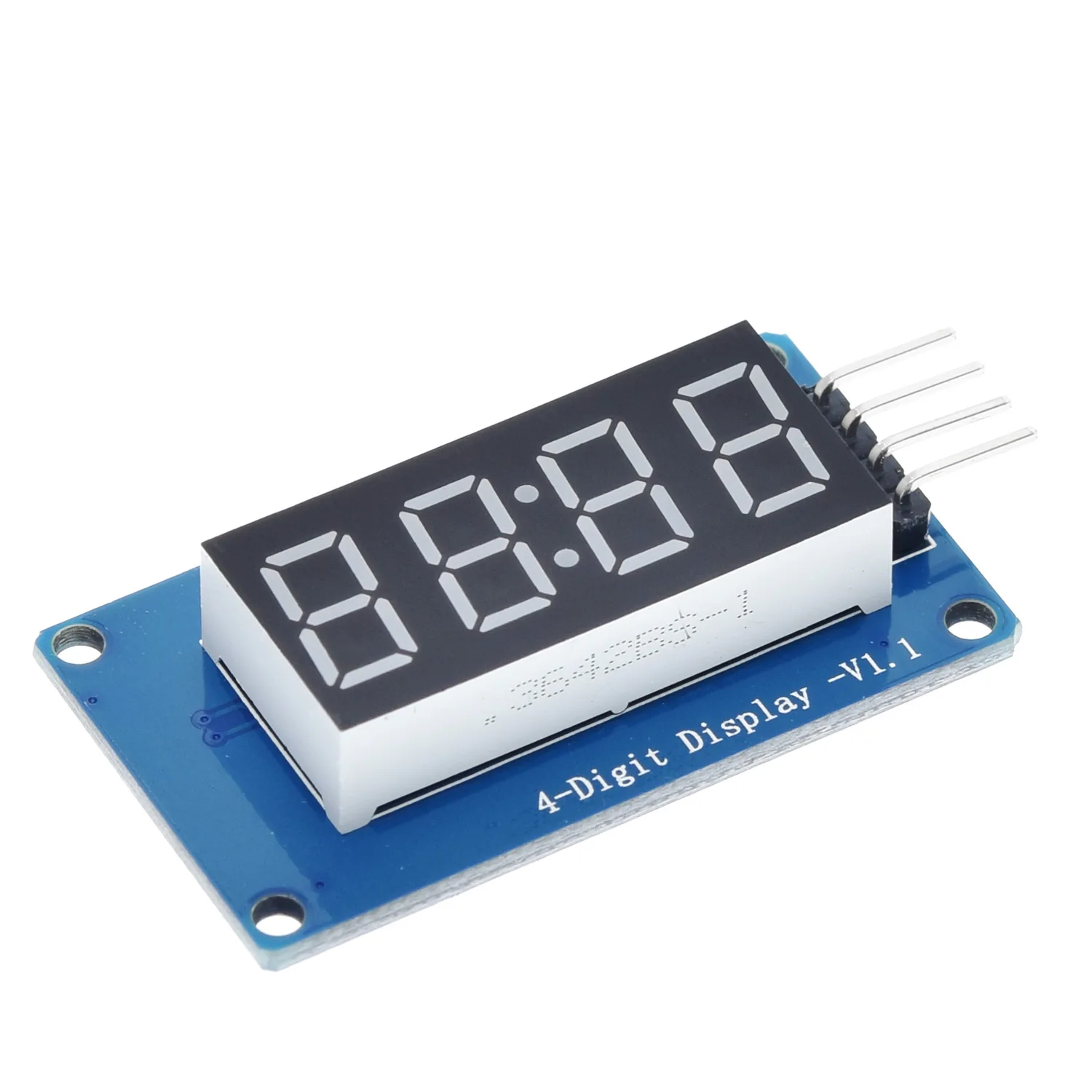 TZT TM1637 LED-Anzeigemodul für Arduino 7 Segment 4 Bits 0,36 Zoll Uhr – Bild 3
