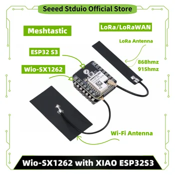 ESP32 S3 LoRa Meshtastic LoRa Modul SX1262 868MHz 915MHz Antenne XIAO ESP32S3 für Meshtastic LoRa Starter Kit