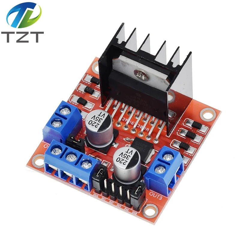 L298N Motor Treiber Controller Board L298 Modul Dual H Brücke DC – Bild 3